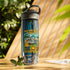 Vintage Camping Water Bottle - "You Are Never Too Old to Play Outside"