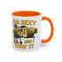 Playful Camping Mug, Funny Coffee Cup, Camper Gift, RV Lover's Accessory, Outdoor Adventure Mug
