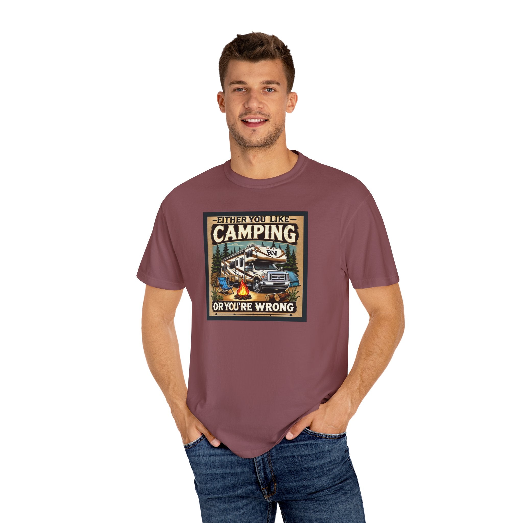 Camping Enthusiast Tee