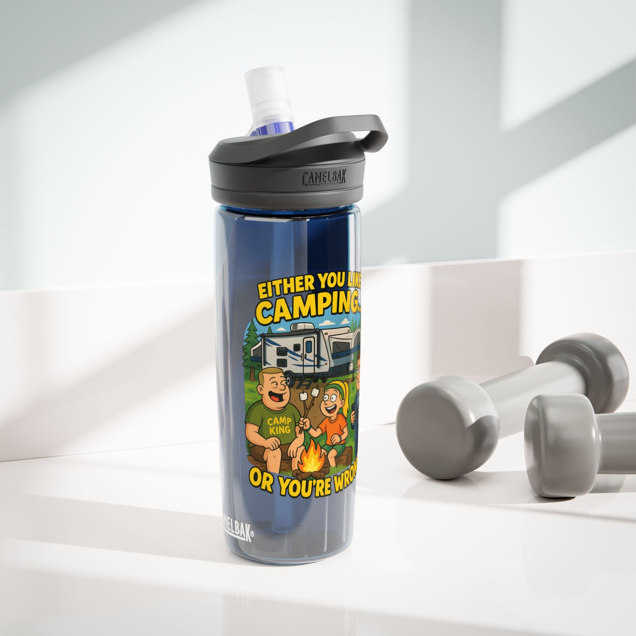 Camping-Themed CamelBak Eddy® Water Bottle