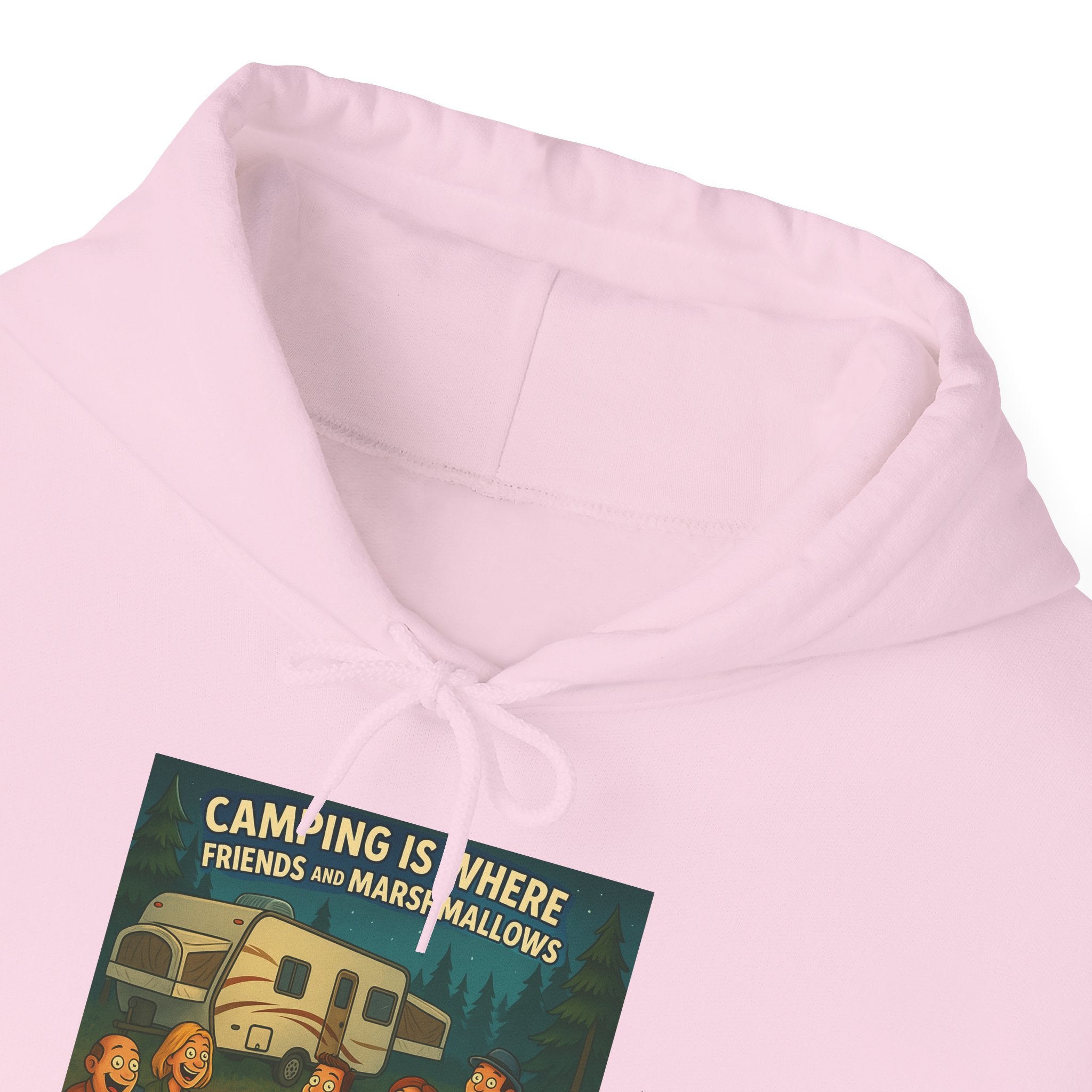 Vintage Camping Unisex Hooded Sweatshirt - Cozy Outdoor Lover Gift, Great for Campfire Nights, Adventure Apparel