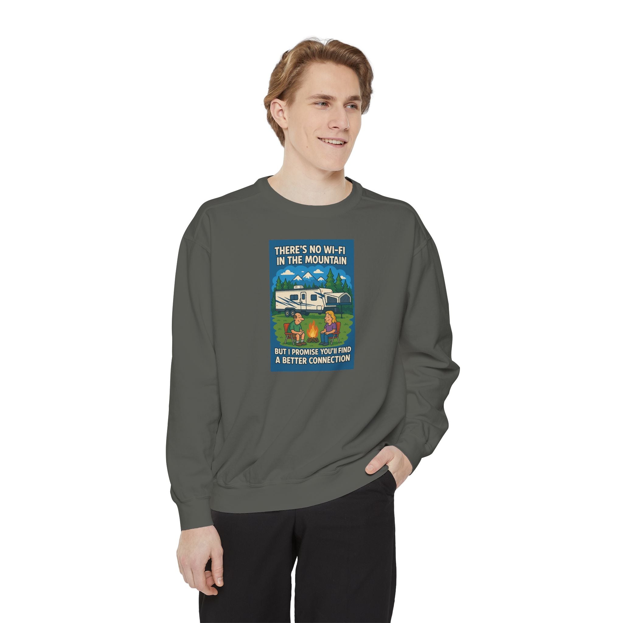 Cozy Campfire Sweatshirt - Perfect for Adventurers, Camping Enthusiasts, Family Gatherings, or Cozy Nights In, Gift Idea, Outdoor Style