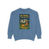 My Hotel Sweatshirt - Cozy Camping Apparel, Unisex Garment-Dyed Sweatshirt for Outdoor Lovers, Perfect for Bonfire Nights, Gift for Campers