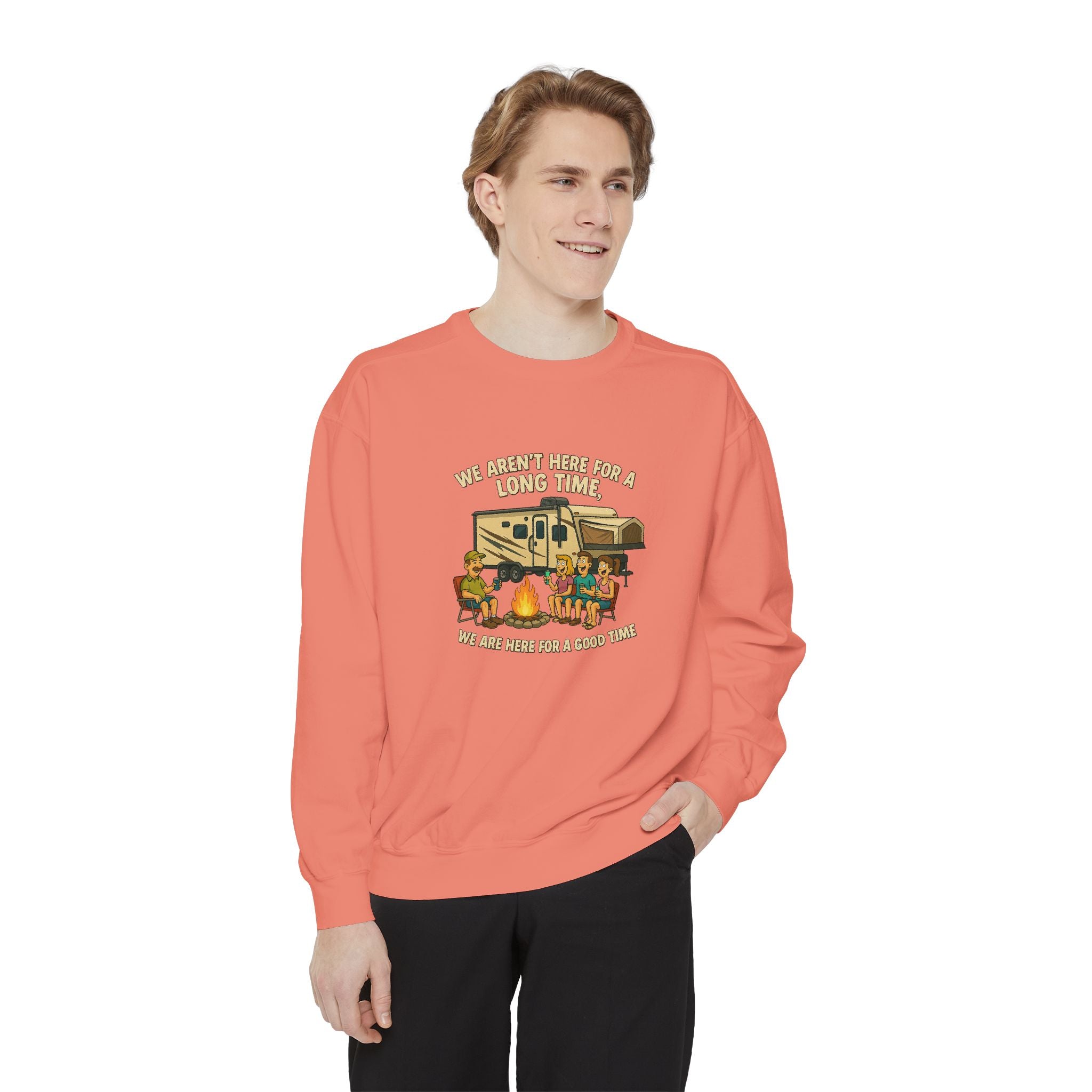 Camping Adventure Unisex Sweatshirt - Perfect for Outdoor Lovers
