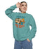 Camping Wine Sweatshirt | Unisex Garment-Dyed Pullover | Cozy Gift for Campers | Outdoor Adventures Apparel | Relaxed Fit Top