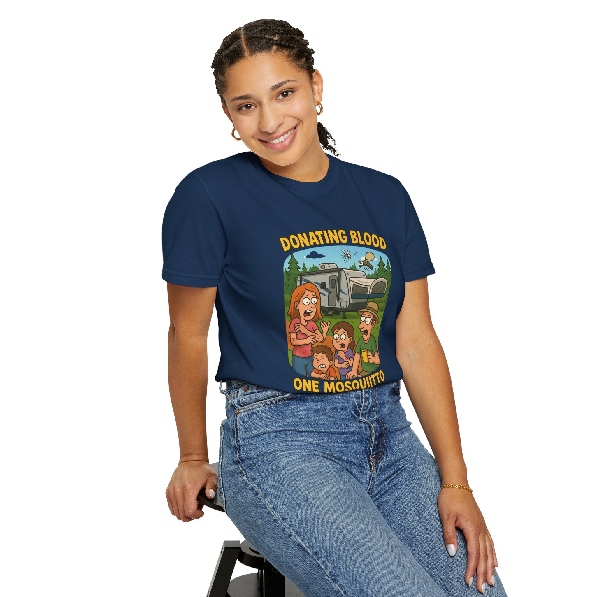 Playful Donation Humor Tee for Blood Donors, Perfect for Fundraisers, Special Events, Gifts, and Everyday Wear