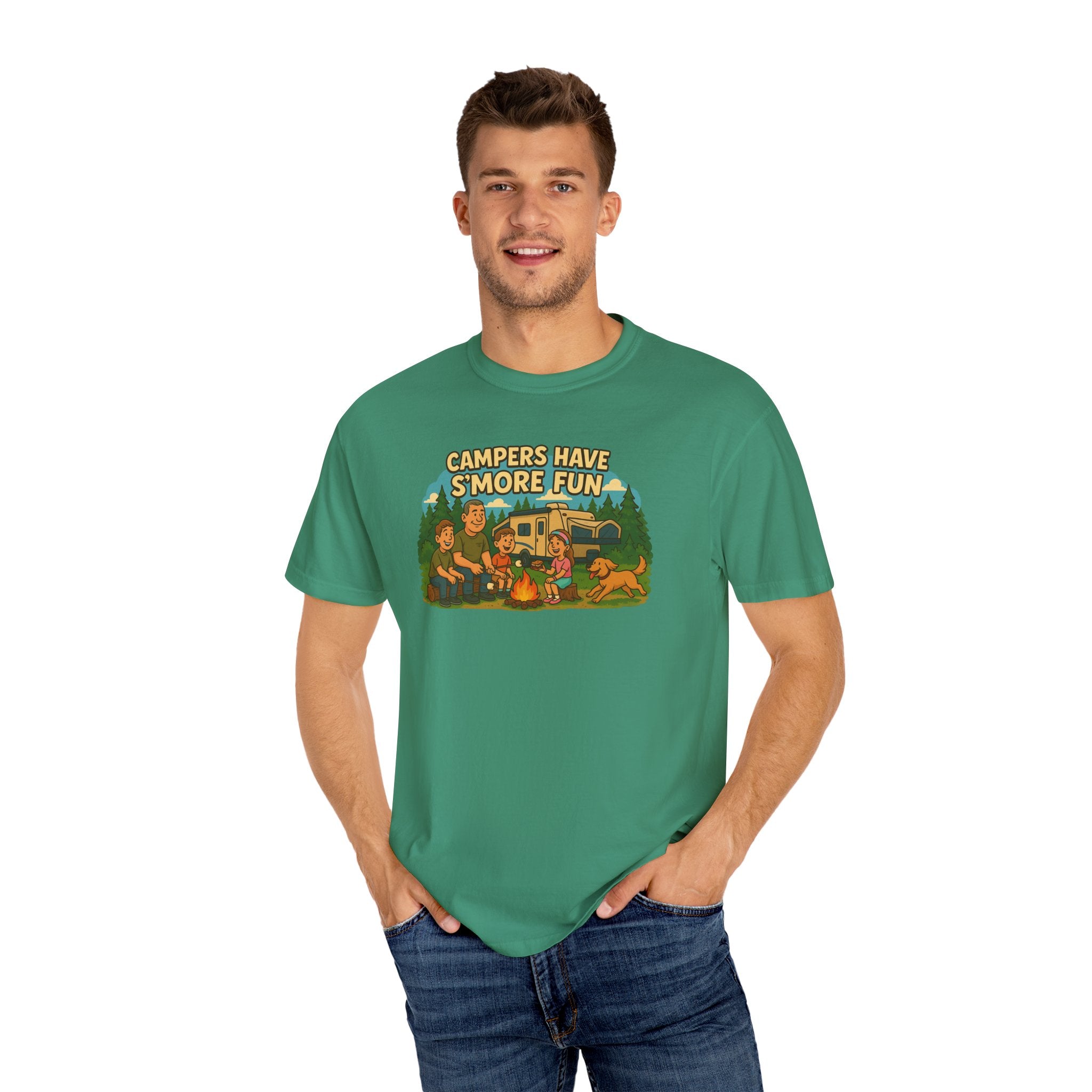 Camping T-Shirt for Outdoor Lovers, Perfect Gift for Campers, Adventure Tee, Vacation Shirt, Summer Fun Merchandise