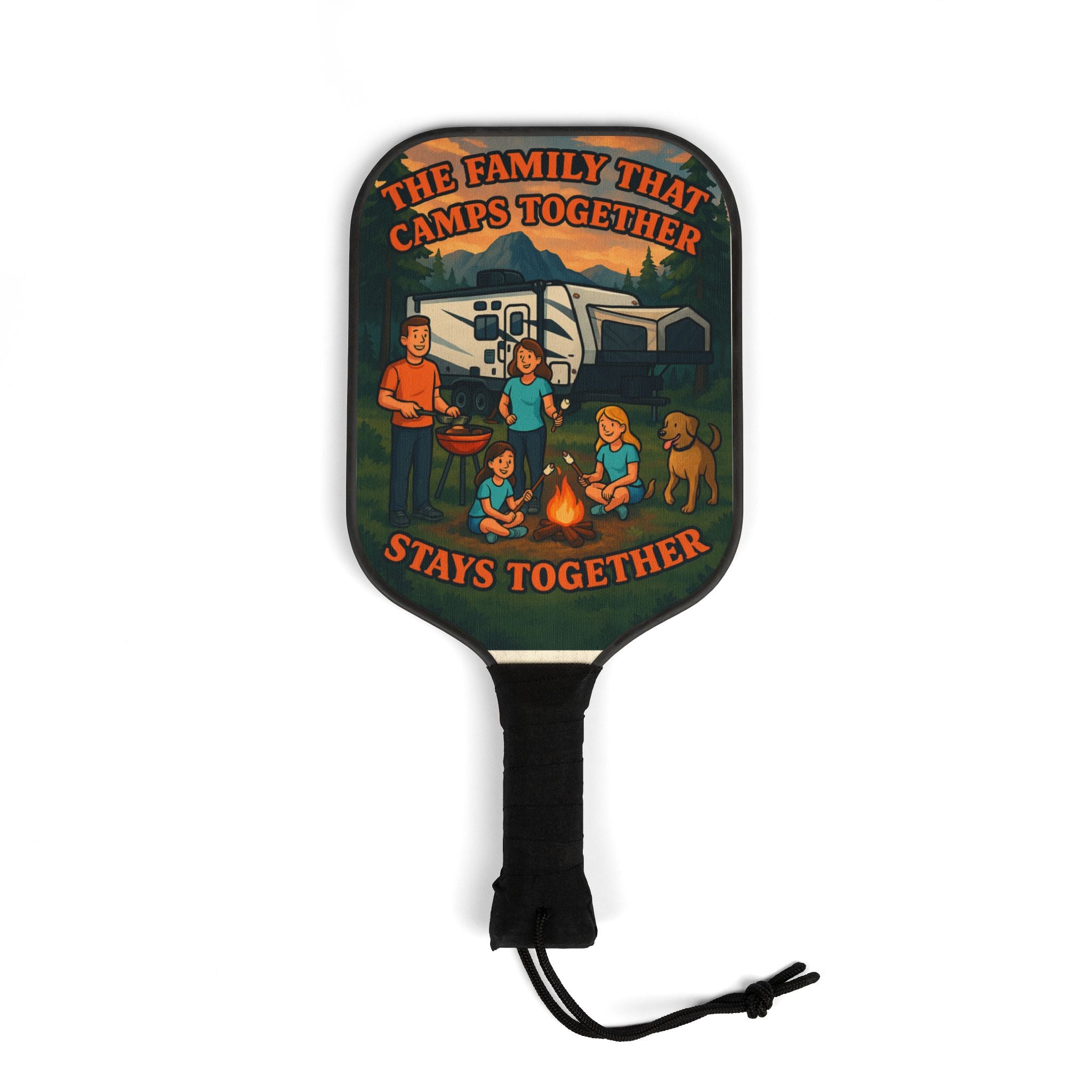 Pickleball Paddle Set – Family Fun Togetherness, Outdoor Sports, Gifts for Campers, Recreational Activities, Summer Picnic Gear