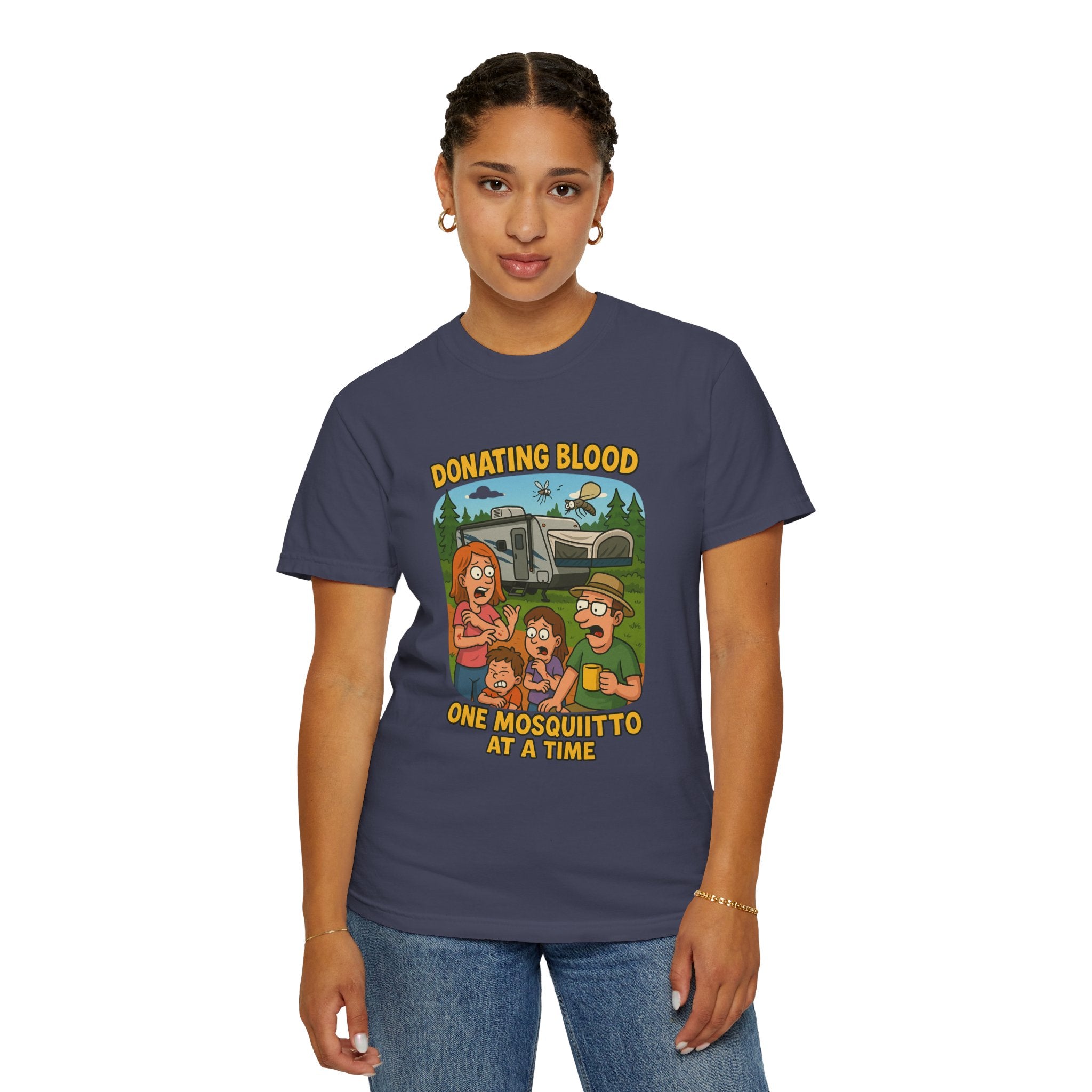 Playful Donation Humor Tee for Blood Donors, Perfect for Fundraisers, Special Events, Gifts, and Everyday Wear