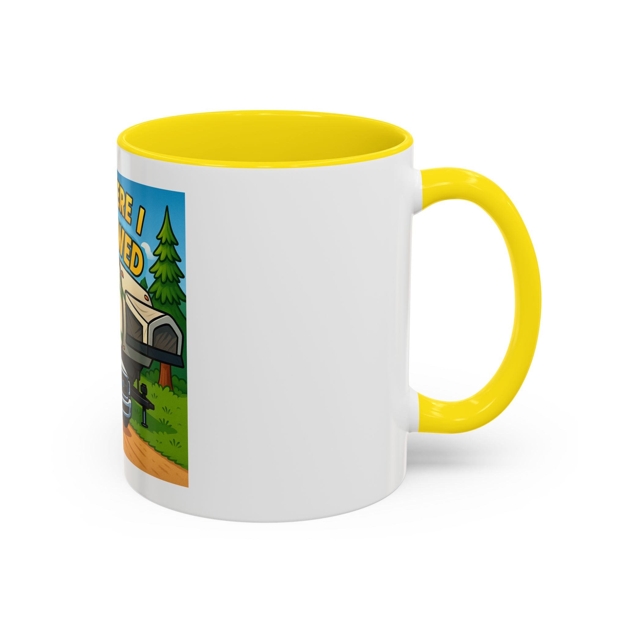 Adventure Camping Coffee Mug, RV Lover Gift, Hiking Mug, Travel Enthusiast Ceramic Cup, Nature Lover Drinkware