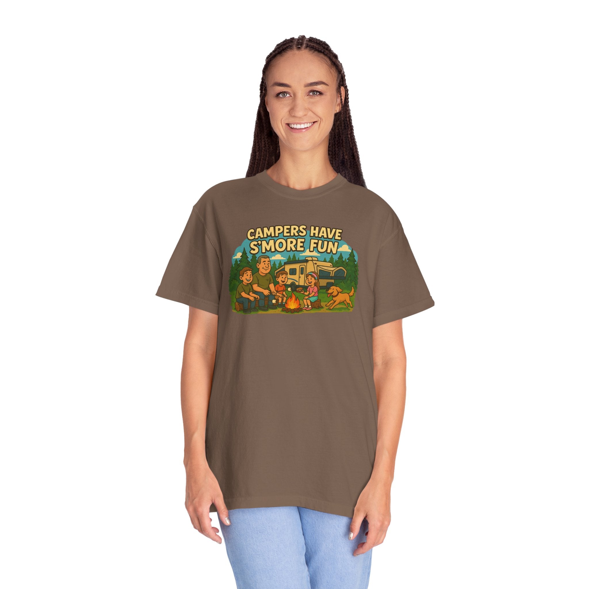 Camping T-Shirt for Outdoor Lovers, Perfect Gift for Campers, Adventure Tee, Vacation Shirt, Summer Fun Merchandise
