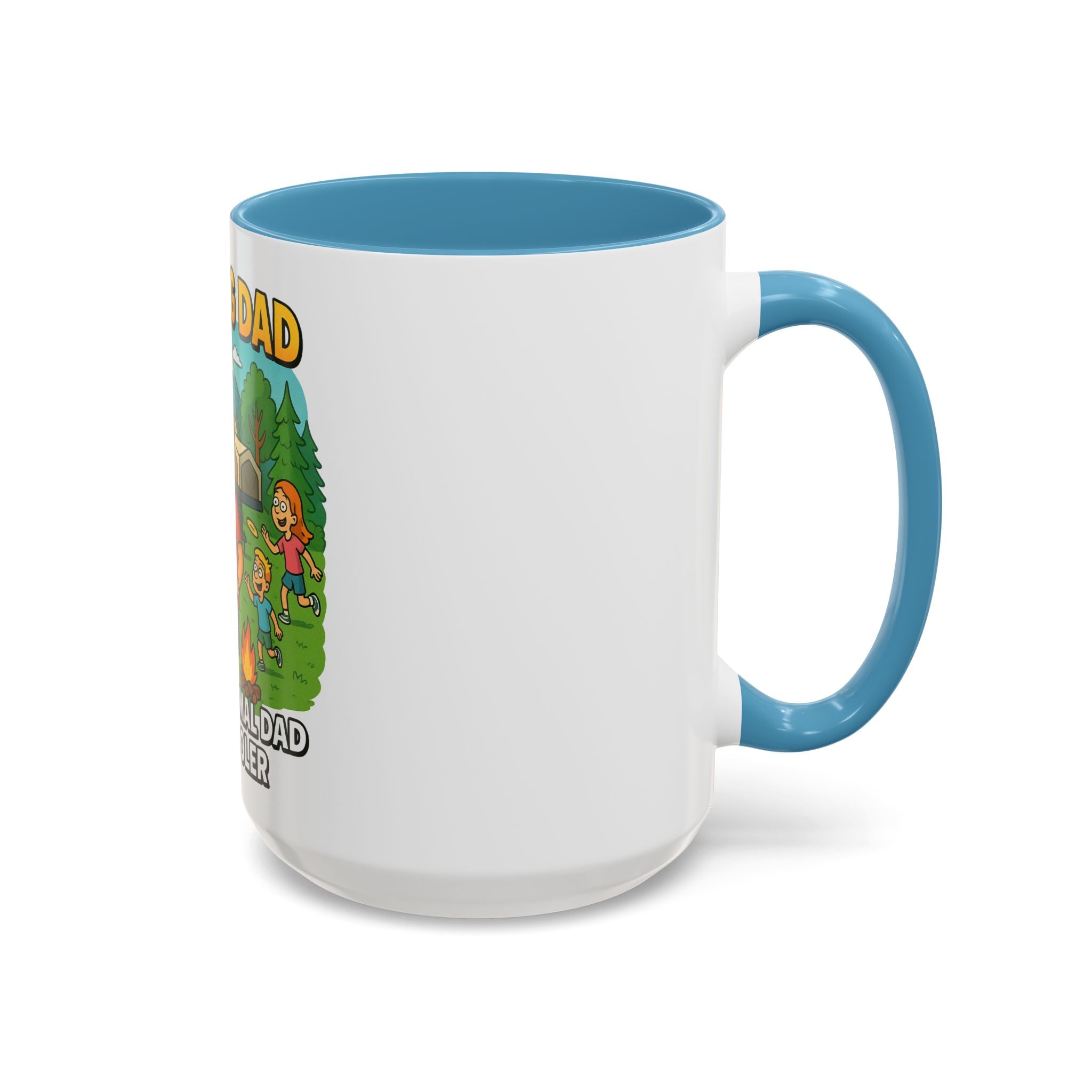 Cool Camping Dad Coffee Mug - Fun Outdoor Adventure Gift