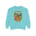 Unisex Garment-Dyed Sweatshirt - Donating Blood One Mosquito at a Time