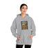 Camping Forecast Graphic Hoodie, Unisex Heavy Blend Sweatshirt, Outdoor Apparel, Weekend Getaway Gift, Nature Lover Clothing