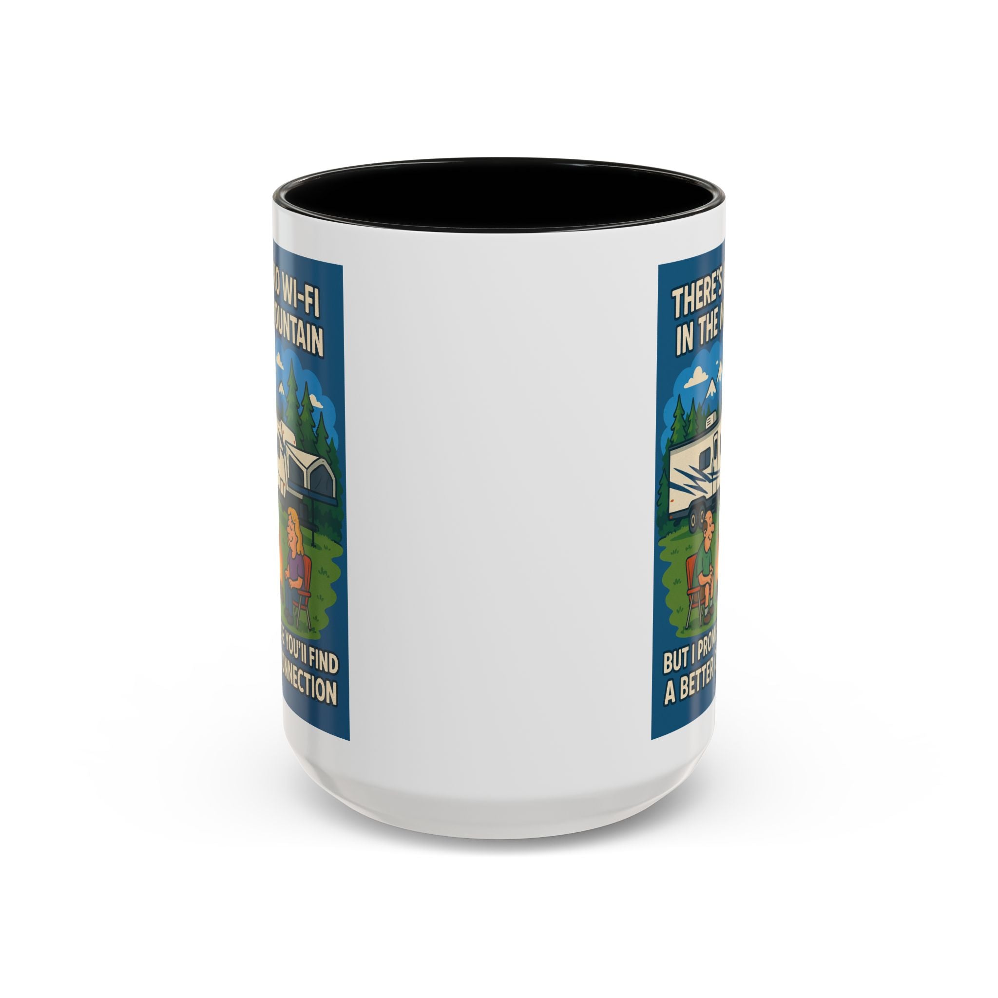 Nature Connection Coffee Mug - Adventure, Camping, Outdoor Gift, Travel Mug, Hiking Coffee Cup