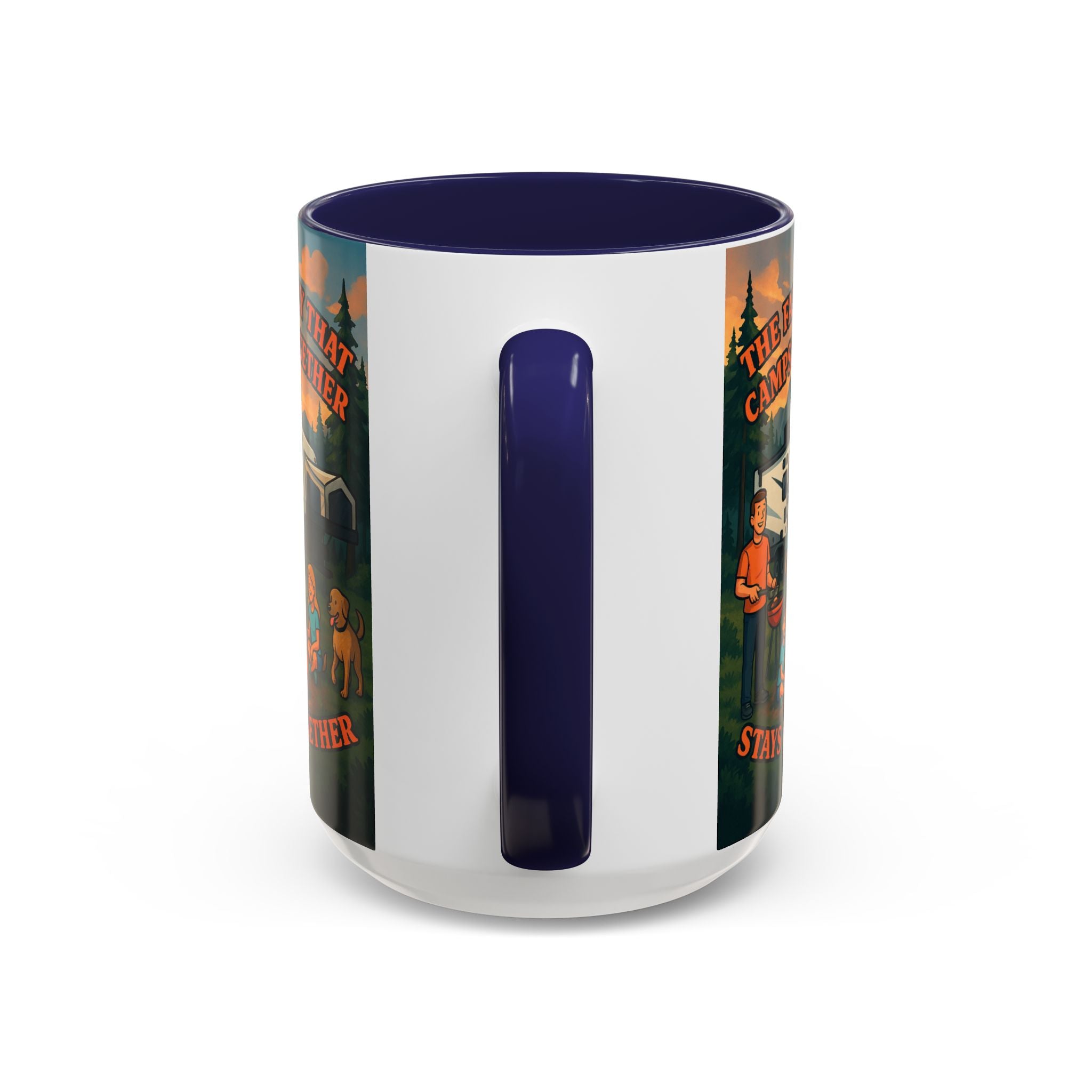Camping Family Coffee Mug - Adventure, Nature, Family Time, Outdoor Enthusiasts, Gift for Campers