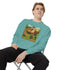 Vintage-Inspired Unisex Sweatshirt with 'High Class Trail Trash' Design