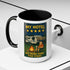 Camping-Themed Accent Coffee Mug | Perfect for RV Lovers, Campers, Travelers, Cozy Nights, Outdoor Adventures, Unique Gift Ideas