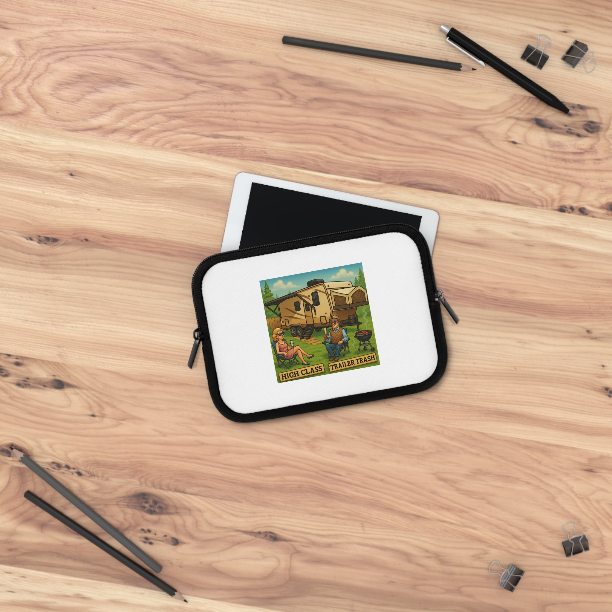 High Class Trailer Trash Laptop Sleeve
