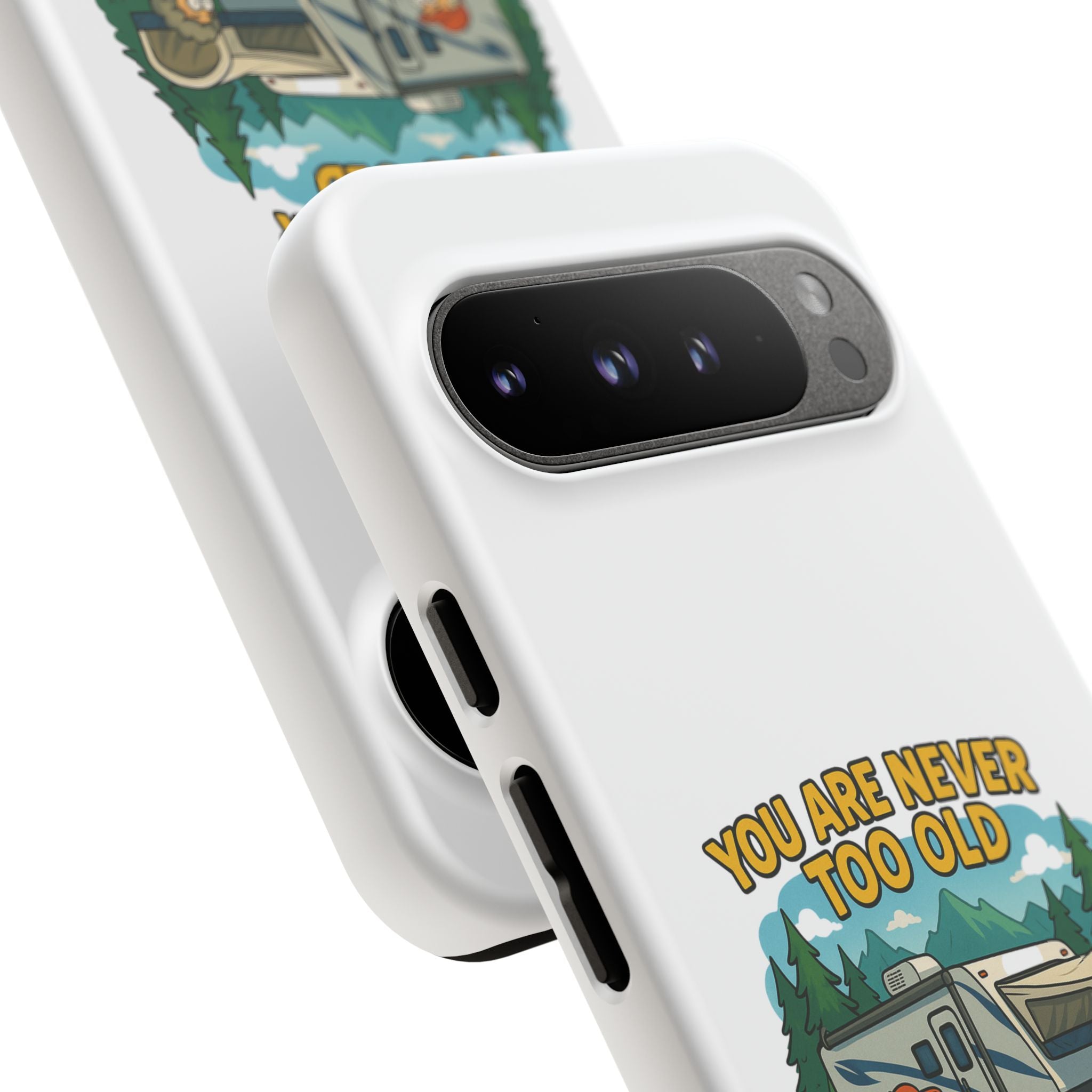 Outdoor Adventure Phone Case - 'You Are Never Too Old to Play Outside'