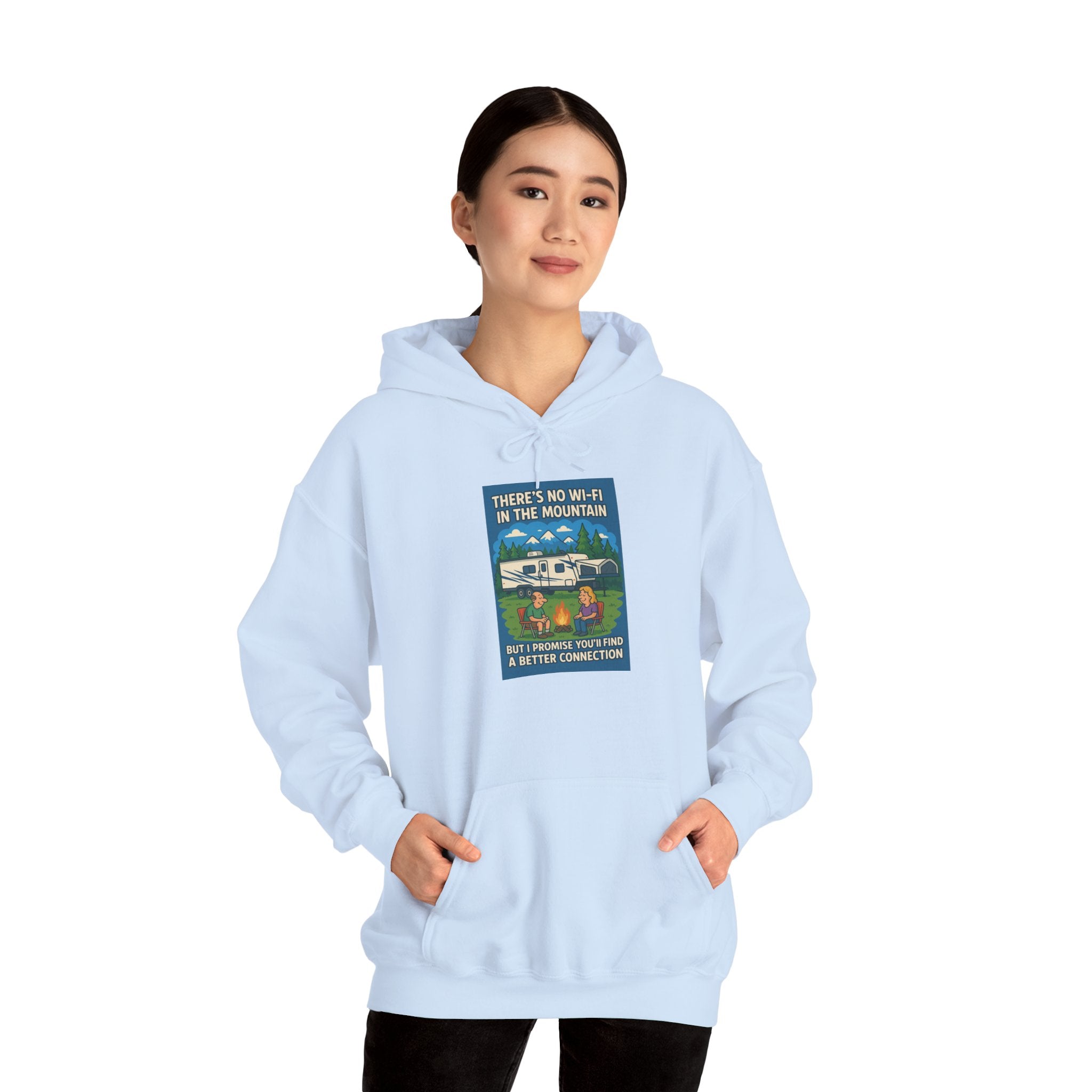Mountain Connection Unisex Hooded Sweatshirt | Cozy Gift for Nature Lovers | Perfect for Camping, Hiking, Outdoor Adventures, and [...]