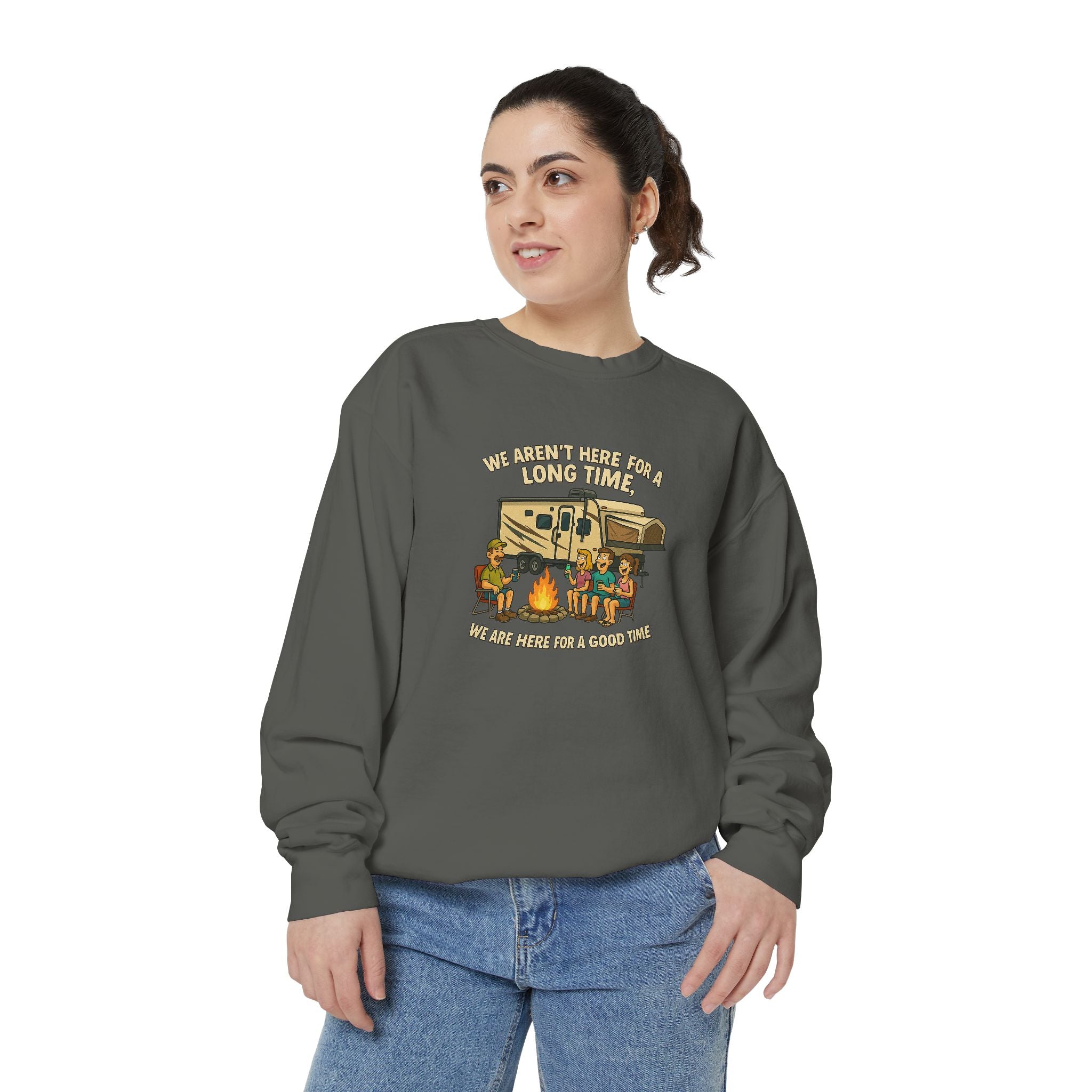 Camping Adventure Unisex Sweatshirt - Perfect for Outdoor Lovers