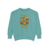 Cozy Campfire Sweatshirt - Let’s Drink by the Fire, Unisex Pullover, Perfect for Bonfires, Camping Trips, Outdoor Gatherings, Cozy Nights