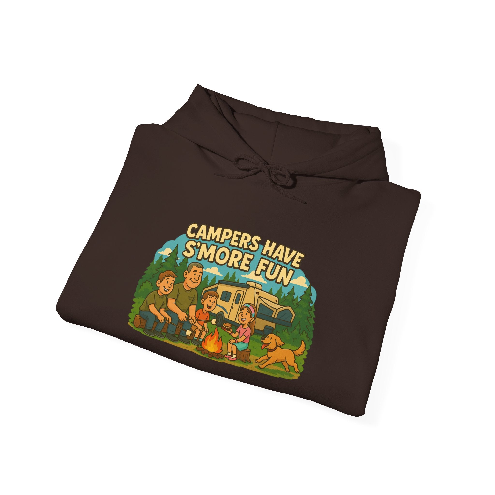 Campfire Vibes Hoodie - Perfect for Outdoor Lovers, Camping Trips, Nature Adventures, Gift for Campers, Cozy Hooded Sweatshirt