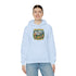 Campfire Adventure Hoodie with Retro Design, Cozy Gift for Outdoor Lovers, Perfect for Camping, Road Trips, and Casual Wear
