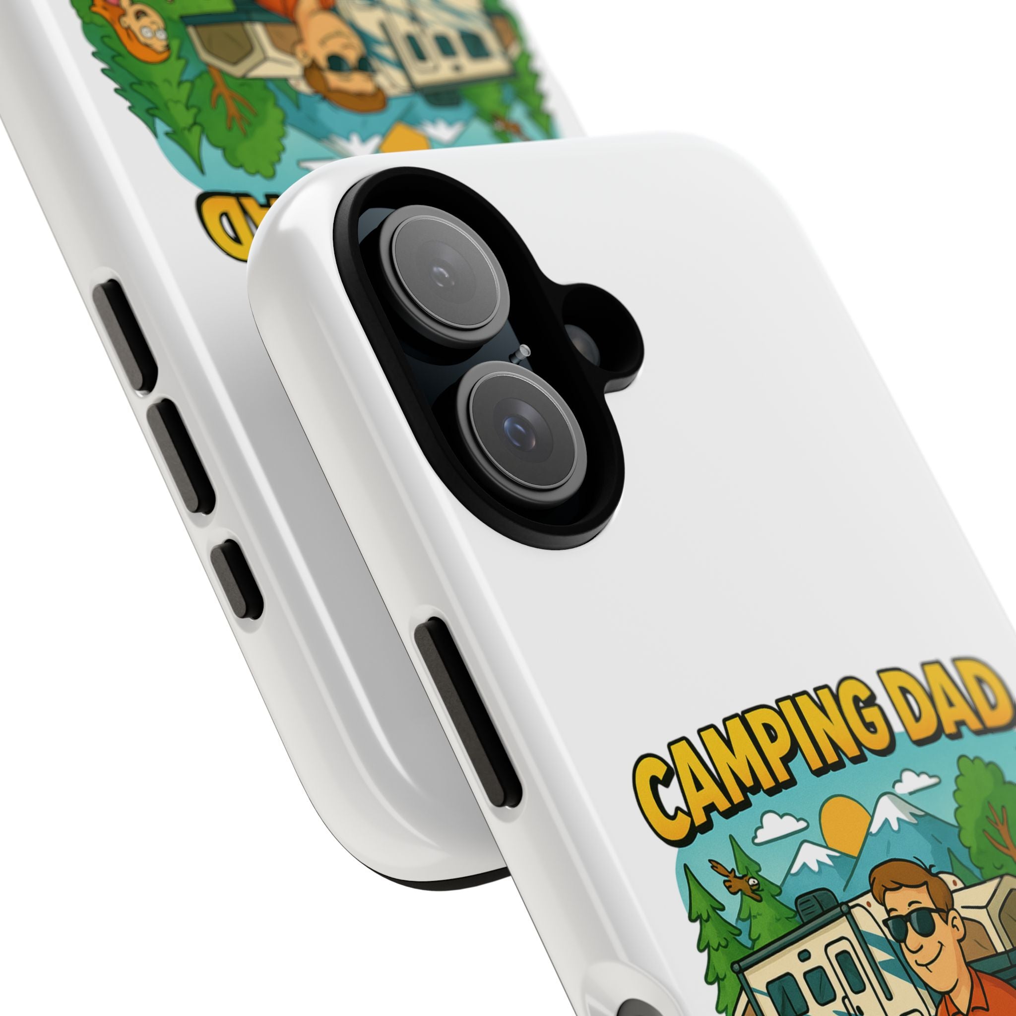 Camping Dad Phone Case - Unique Tough Cover for Outdoor Dads