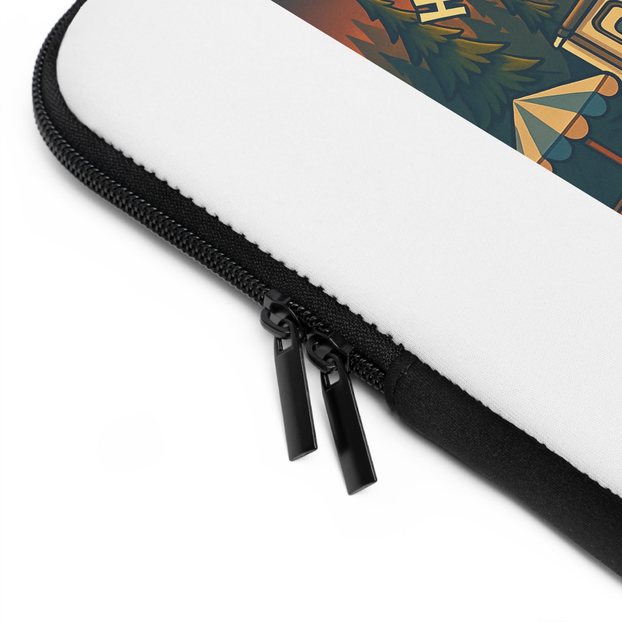Adventurous Laptop Sleeve - Home is Where You Park - Camping Gear, Tech Accessory for RV Lovers