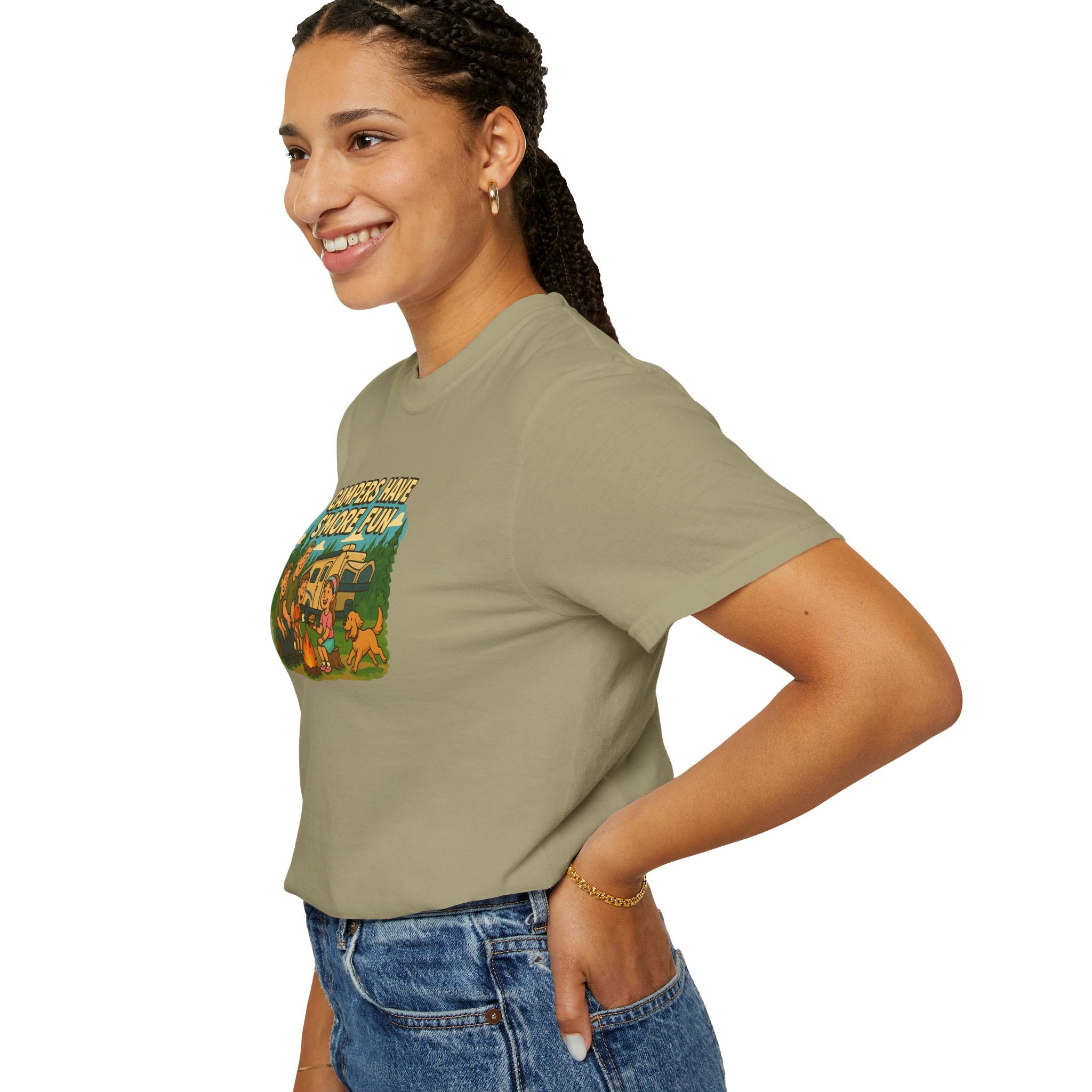 Camping T-Shirt for Outdoor Lovers, Perfect Gift for Campers, Adventure Tee, Vacation Shirt, Summer Fun Merchandise