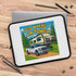 Fun RV-Themed Laptop Sleeve, Perfect for Travelers, Gift for Adventurers, Unique Camping Accessory, Go Where I Am Towed