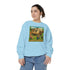 Vintage-Inspired Unisex Sweatshirt with 'High Class Trail Trash' Design