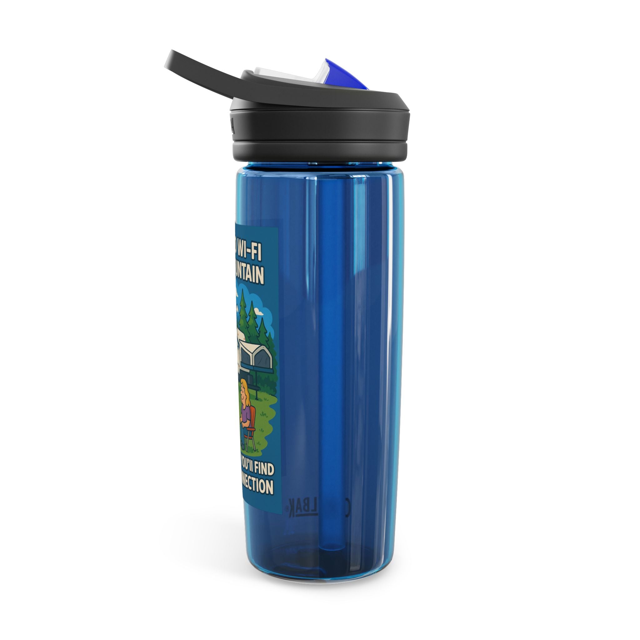 Adventure Water Bottle, Hiking Hydration, Camping Gear, Outdoors Travel, Nature Lover Gift, Unique Camp Mug