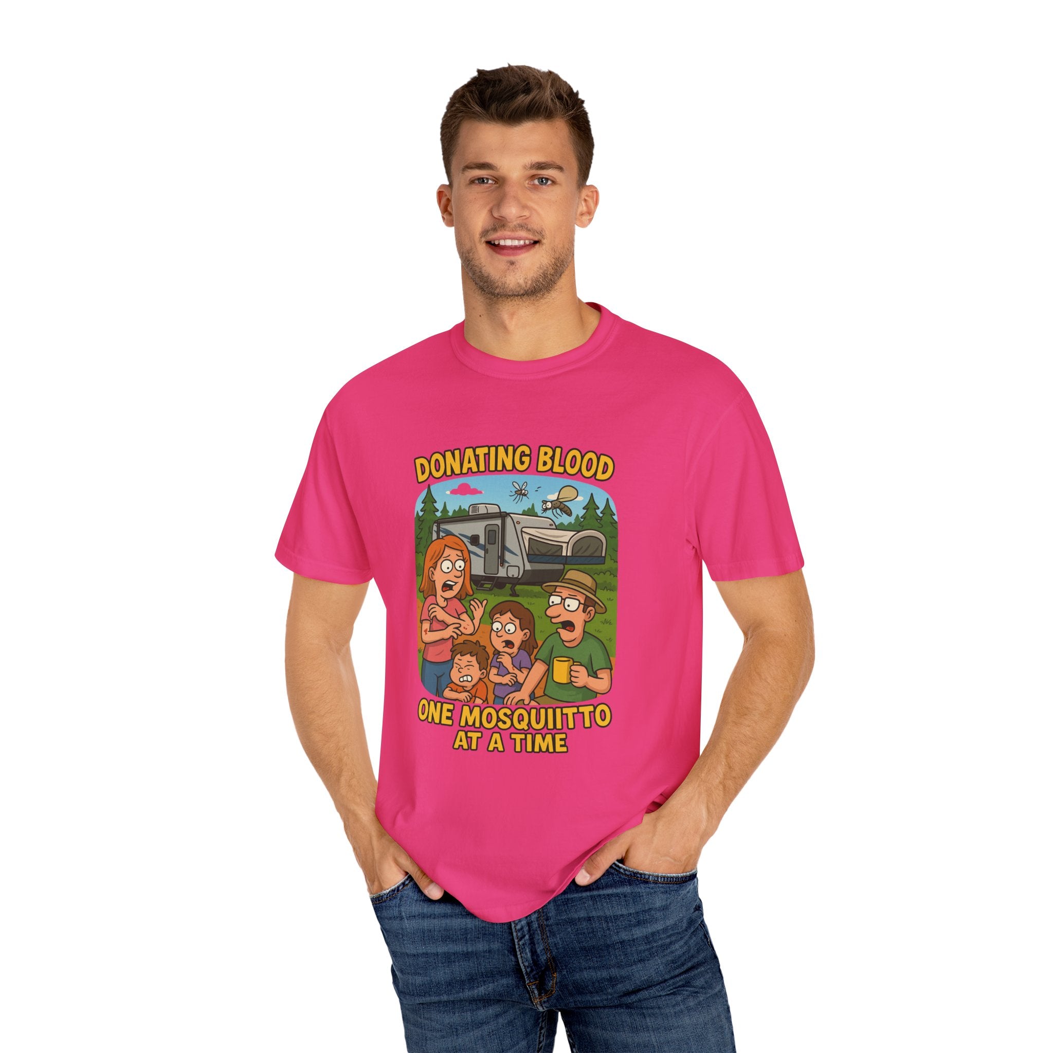Playful Donation Humor Tee for Blood Donors, Perfect for Fundraisers, Special Events, Gifts, and Everyday Wear