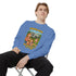 Unisex Garment-Dyed Sweatshirt - Donating Blood One Mosquito at a Time