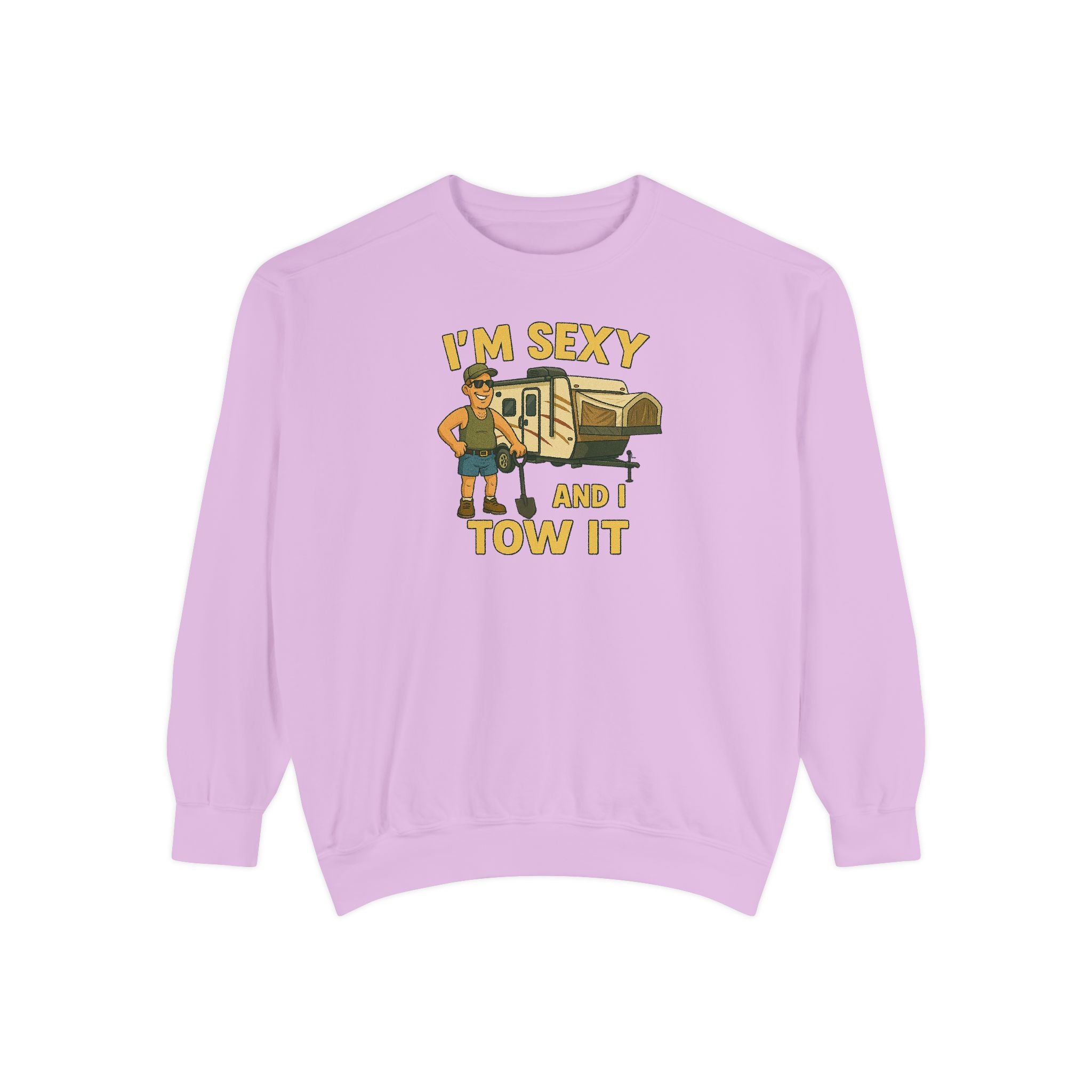 Funny Tow Truck Sweatshirt, Unisex Garment-Dyed Pullover, Casual Gift for Drivers, Trucking Humor Apparel, Cozy Fall Outfit, Perfect [...]
