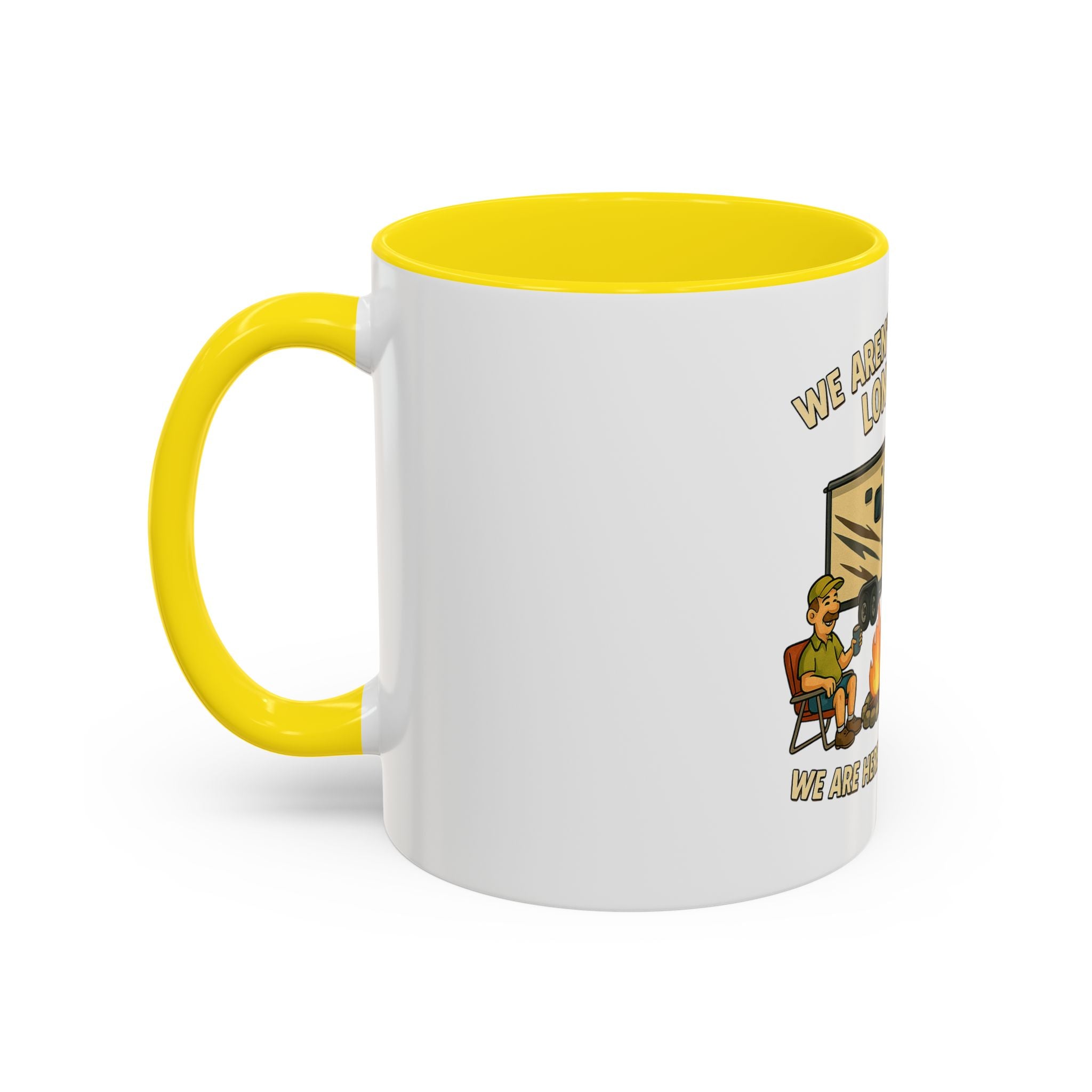 Camping Adventure Coffee Mug - Fun Quote Mug for Outdoor Enthusiasts