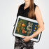 Camping-Themed Laptop Sleeve, Great for Outdoor Lovers, Travel Gift, Eco-Friendly, Tech Accessory