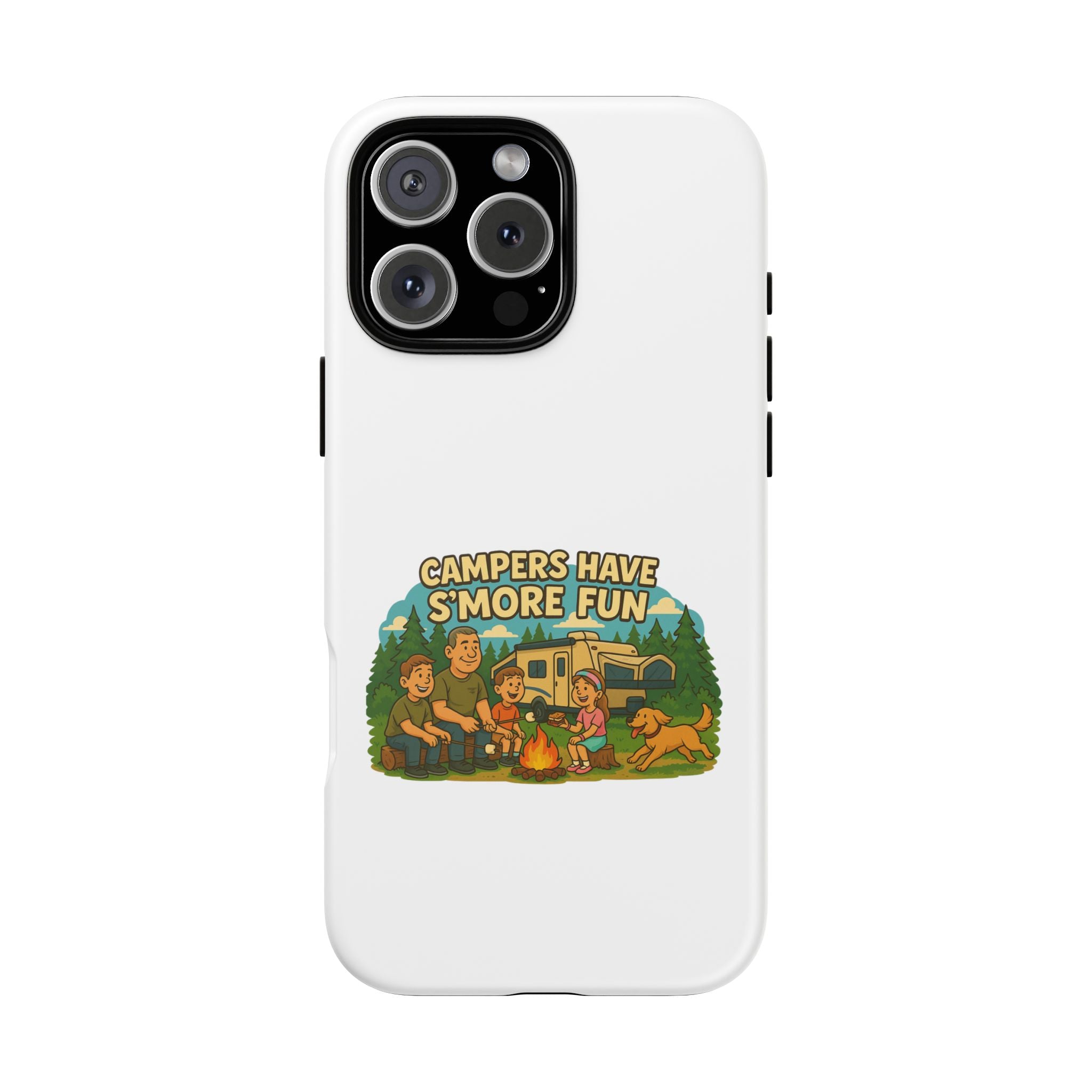 Tough Cases - Campers have S'more fun