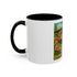 High Class Trailer Trash Coffee Mug - Fun Campfire Ceramic Tea Cup