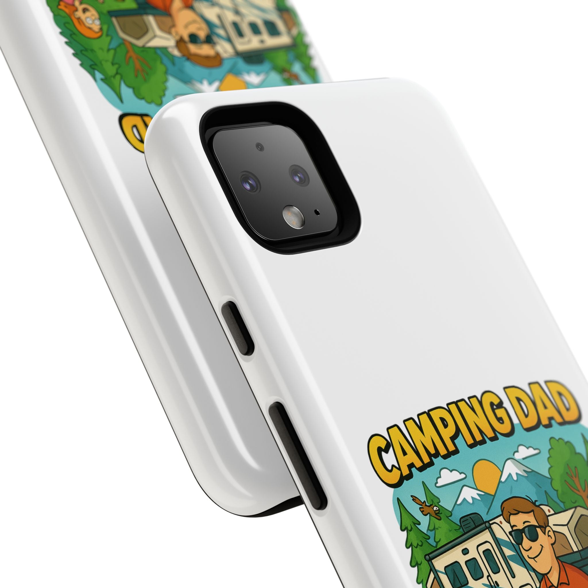 Camping Dad Phone Case - Unique Tough Cover for Outdoor Dads