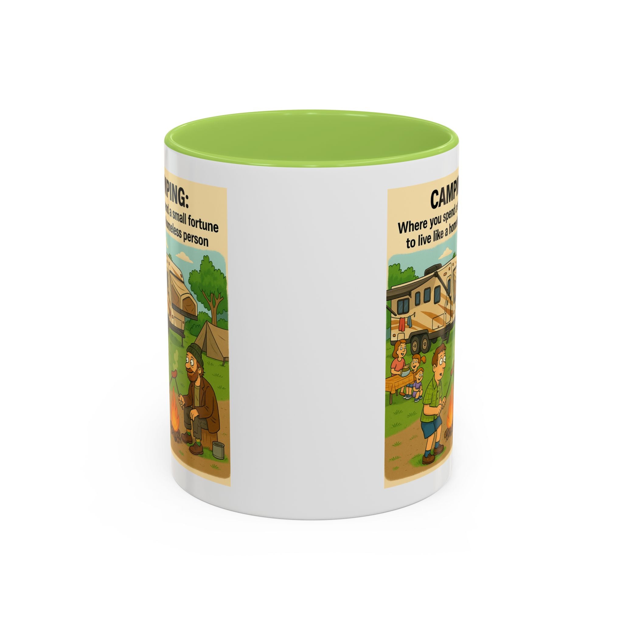 Camping Humor Coffee Mug, Hilarious Campfire Gift, Funny Mug for Outdoors Lovers, Adventure Lover's Coffee Cup, Unique Camping Present