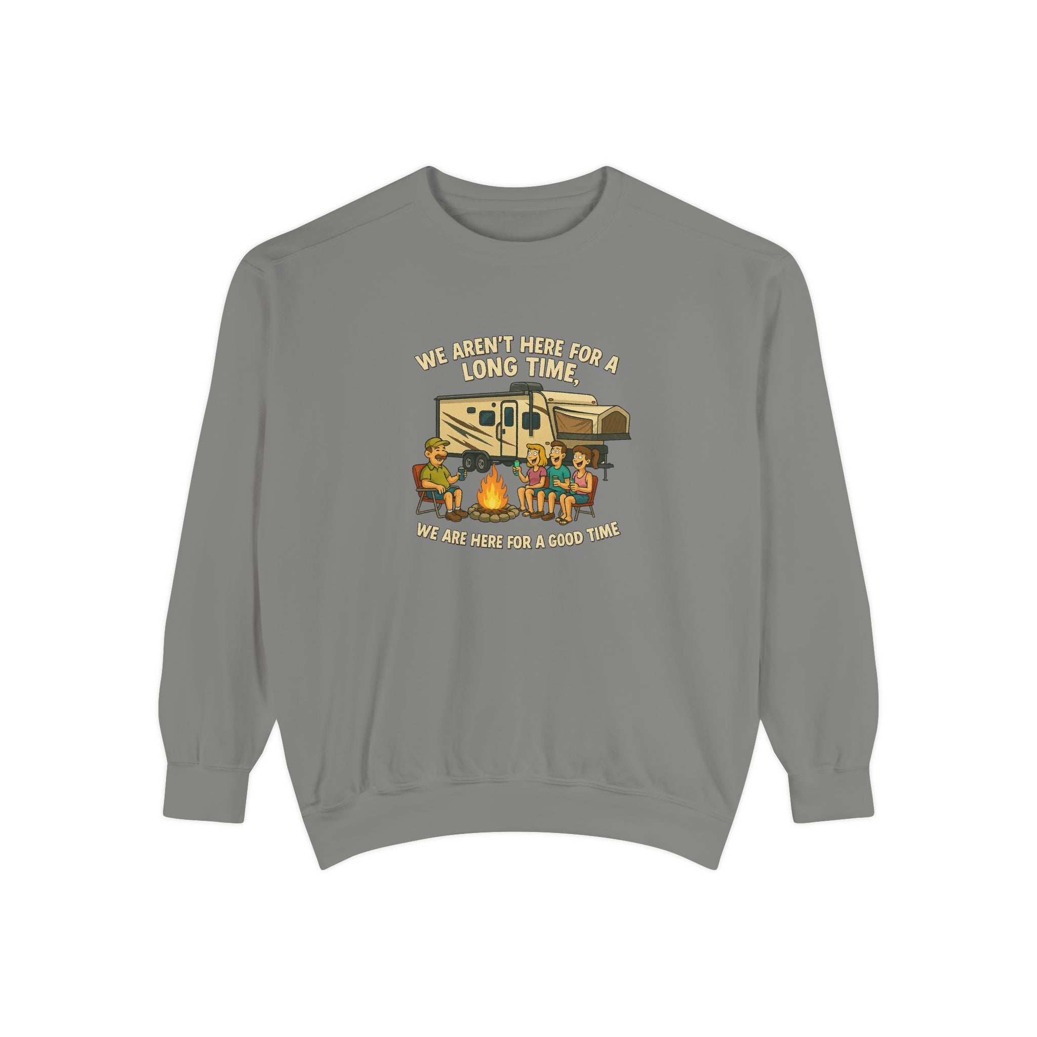 Camping Adventure Unisex Sweatshirt - Perfect for Outdoor Lovers