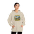 Campfire Adventure Hoodie with Retro Design, Cozy Gift for Outdoor Lovers, Perfect for Camping, Road Trips, and Casual Wear