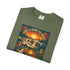 Home Is Where You Park T-shirt - Unisex Garment-Dyed Tee for Campers, Adventure Lovers, Outdoor Enthusiasts, Gift Idea