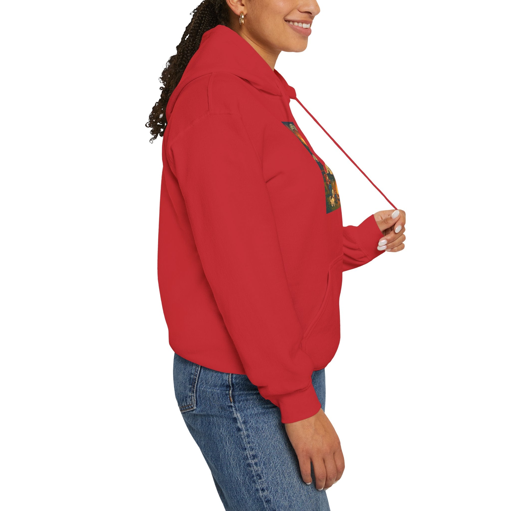 Cozy Campfire Vibes Hoodie, Unisex Sweatshirt for Camp Lovers, Autumn Apparel, Outdoor Adventure Gift, Family Get-Together