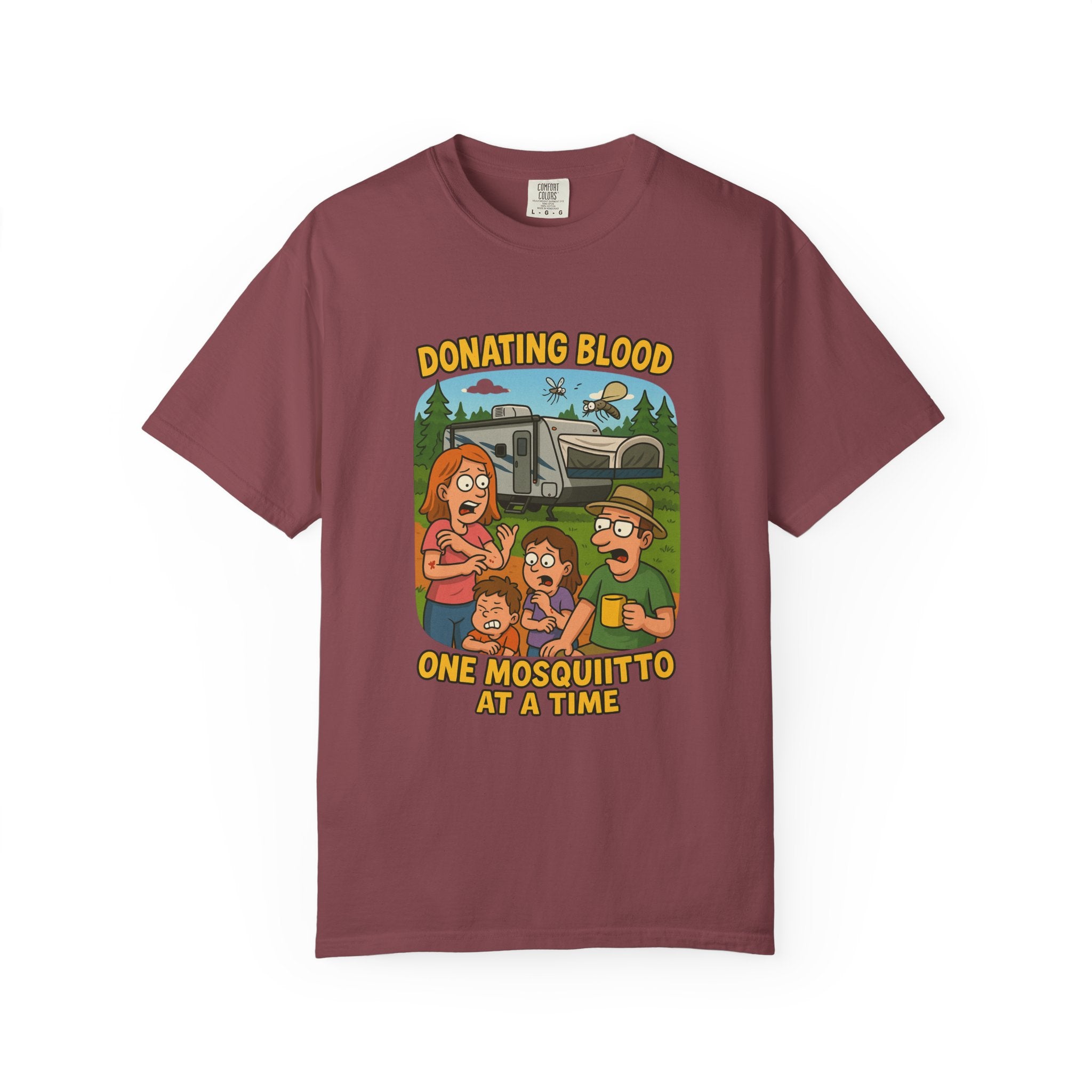 Playful Donation Humor Tee for Blood Donors, Perfect for Fundraisers, Special Events, Gifts, and Everyday Wear