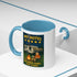Camping-Themed Accent Coffee Mug | Perfect for RV Lovers, Campers, Travelers, Cozy Nights, Outdoor Adventures, Unique Gift Ideas